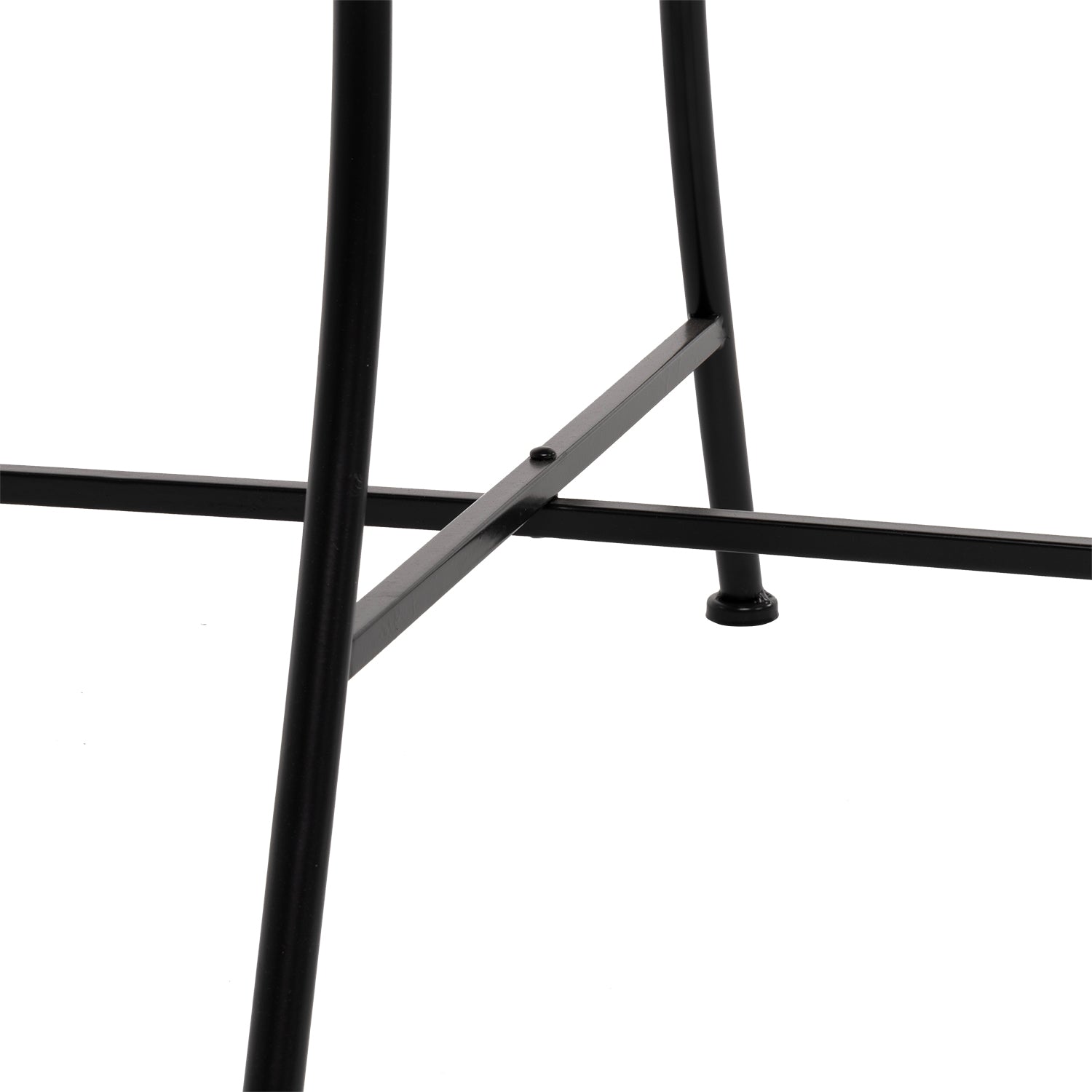 VESTIAMO CASA - Tavolo Quadrato in metallo nero con top maioliche Blu - h75x70x70 cm